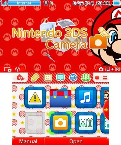 thèmes pour la 3DS