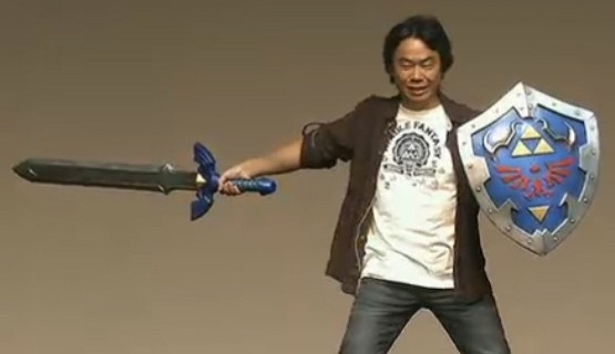 Shigeru Miyamoto en Link