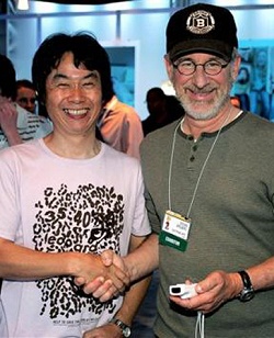 Shigeru Miyamoto et Steven Spielberg