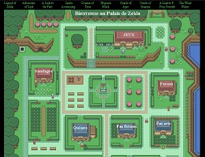 Première version du Palais de Zelda