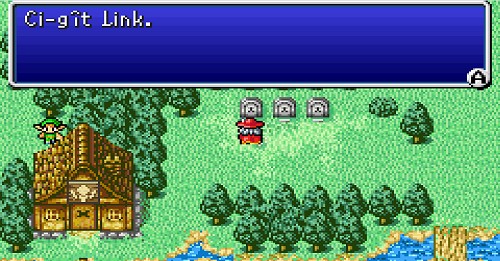 Référence à Link dans Final Fantasy I