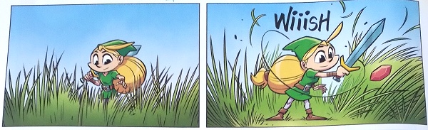 Zelda dans Spirou