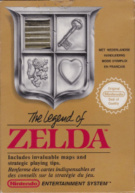 boite Zelda NES avant