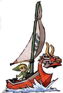 Link dans The Wind Waker