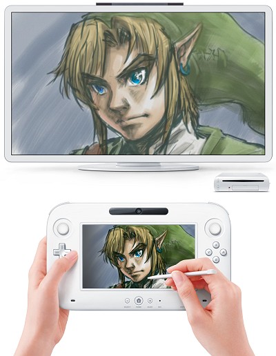 Dessin de Link sur Wii U
