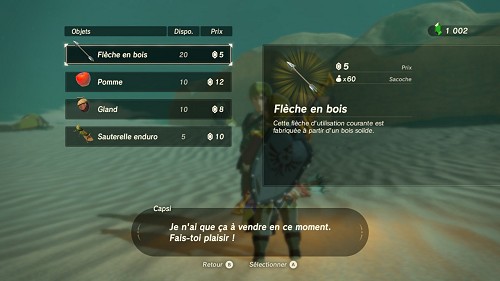 Marchand Capsi Breath of the Wild