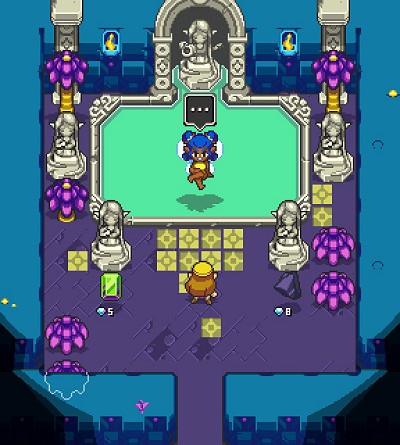 fontaine de petites fées dans Cadence of Hyrule