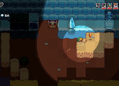 rubis orange dans Cadence of Hyrule