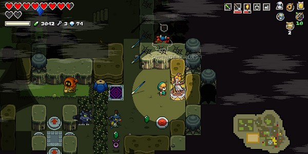 Sanctuaire de blues dans Cadence of Hyrule