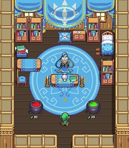 fontaine de petites fées dans Cadence of Hyrule