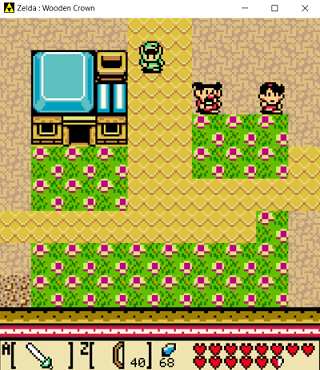 Zelda : Wooden crown