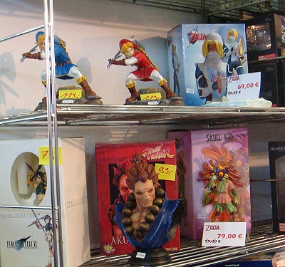 Quelques figurines de Link