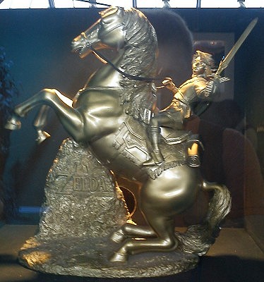 Statue de Link et Epona