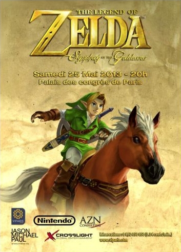 concert Legend of Zelda Paris
