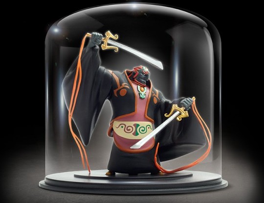 figurine de Ganondorf sous cloche