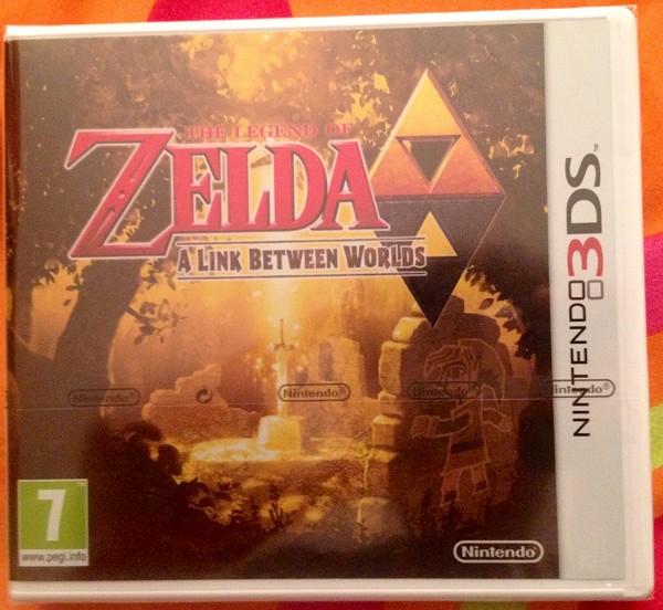 boîte de jeu A Link Between Worlds