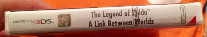 boîte de jeu A Link Between Worlds