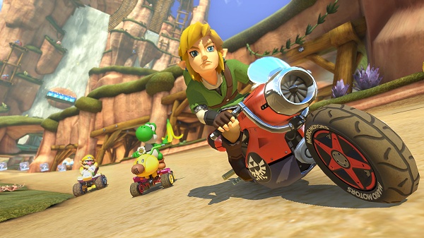 Link est invité dans Mario Kart 8