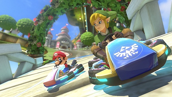 Link est invité dans Mario Kart 8