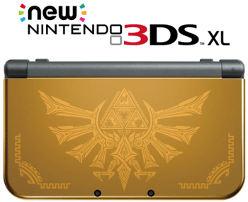 Console New 3DS spéciale Tri Force Heroes