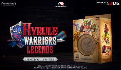 édition limitée Hyrule Warriors Legends