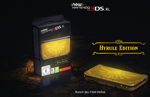 New Nintendo 3DS XL Hyrule Edition