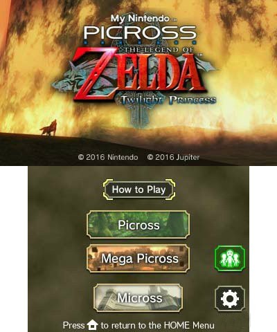 My Nintendo Picross Twilight Princess