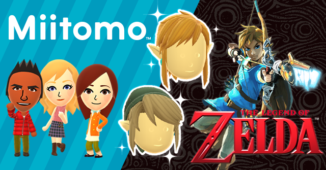 Objets Legend of Zelda dans Miitomo