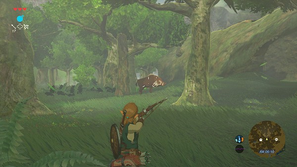 chasse dans Breath of the Wild