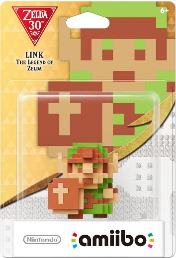 amiibo Link pixel Legend of Zelda