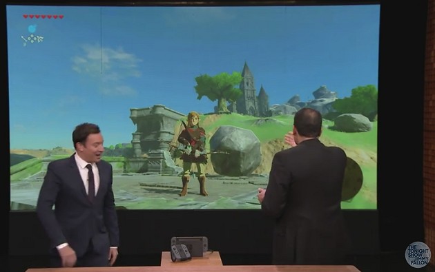 Link dans la version Switch de Breath of the Wild
