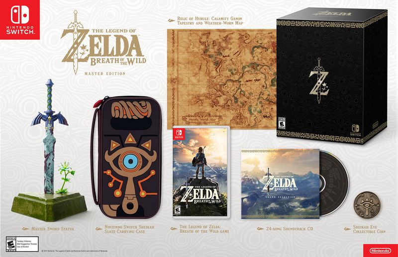 édition collector limitée Breath of the Wild