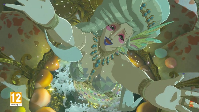 Une grande fée dans Breath of the Wild