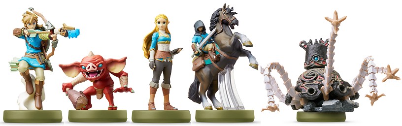 amiibos Zelda Breath of the Wild