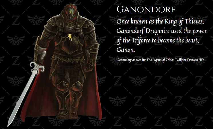 Ganon officiellement appelé Ganondorf Dragmire