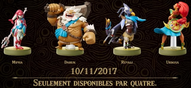 amiibo prodiges Breath of the Wild