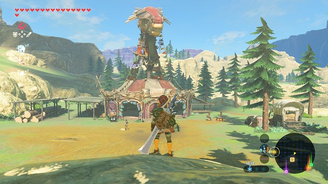 Un relais dans Breath of the Wild
