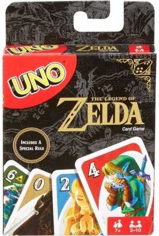 jeu UNO aux couleurs de Zelda
