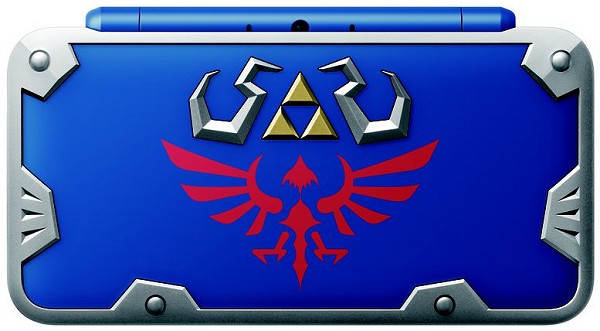 New Nintendo 2DS XL Hylian Shield Edition
