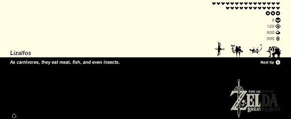 temps de chargement réduits dans Breath of the Wild