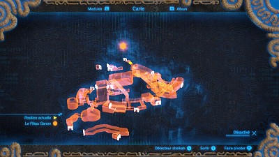 Plan du Château d'Hyrule de BOTW