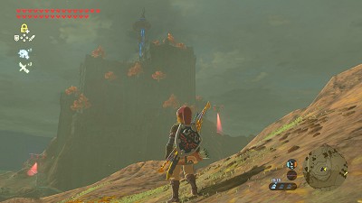 Forteresse d'Akkala au loin