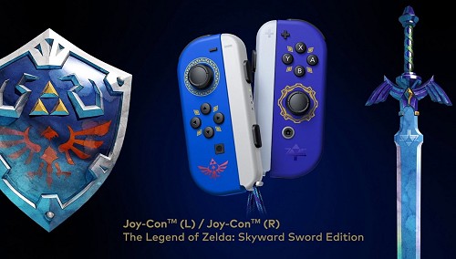 joy-cons Skyward Sword HD