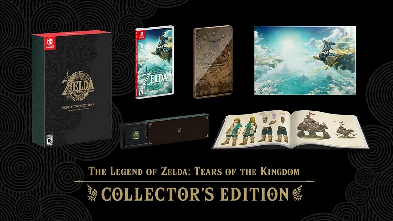 Une édition spéciale collector limitée de Legend of Zelda Tears of the Kingdom