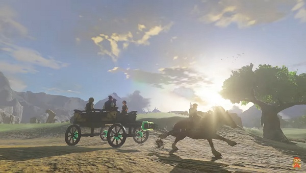 début de Link dans Tears of the Kingdom