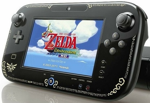 console Wii U The Wind Waker HD édition limitée et son GamePad