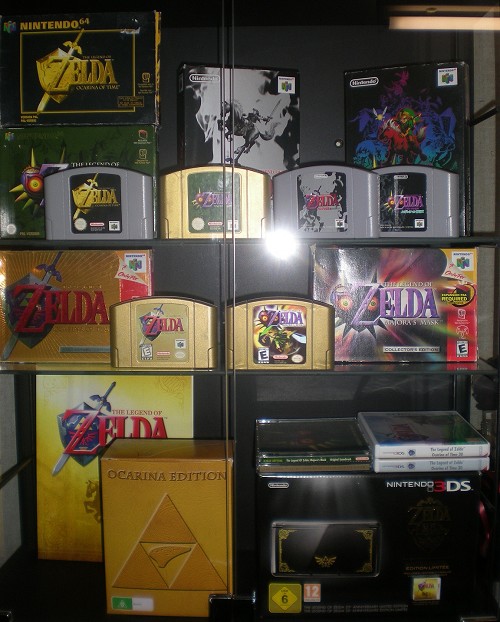 collection d'un fan de zelda