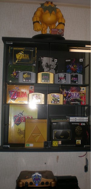 collection d'un fan de zelda