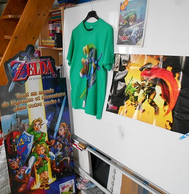 collection d'un fan de zelda