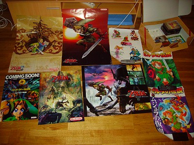 collection d'un fan de zelda